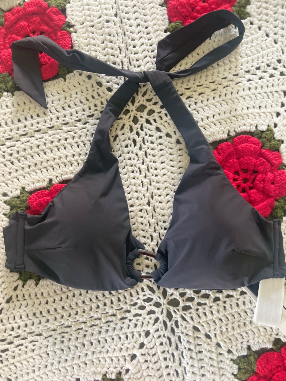 NWT 2pc JETS Australia Jetset Lien Bikini Set - Charcoal - Picture 9 of 12